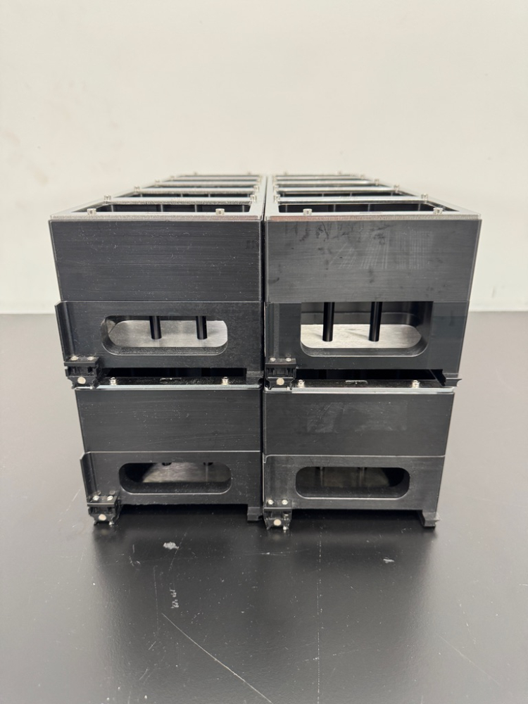 Image of Lot Of Metal Plate Racks